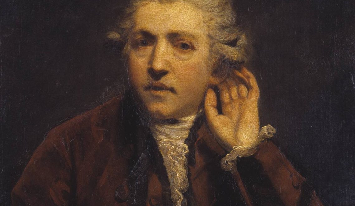 Self-Portrait as a Deaf Man c.1775 by Sir Joshua Reynolds 1723-1792